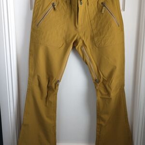 Burton Mustard Boot Cut Pants